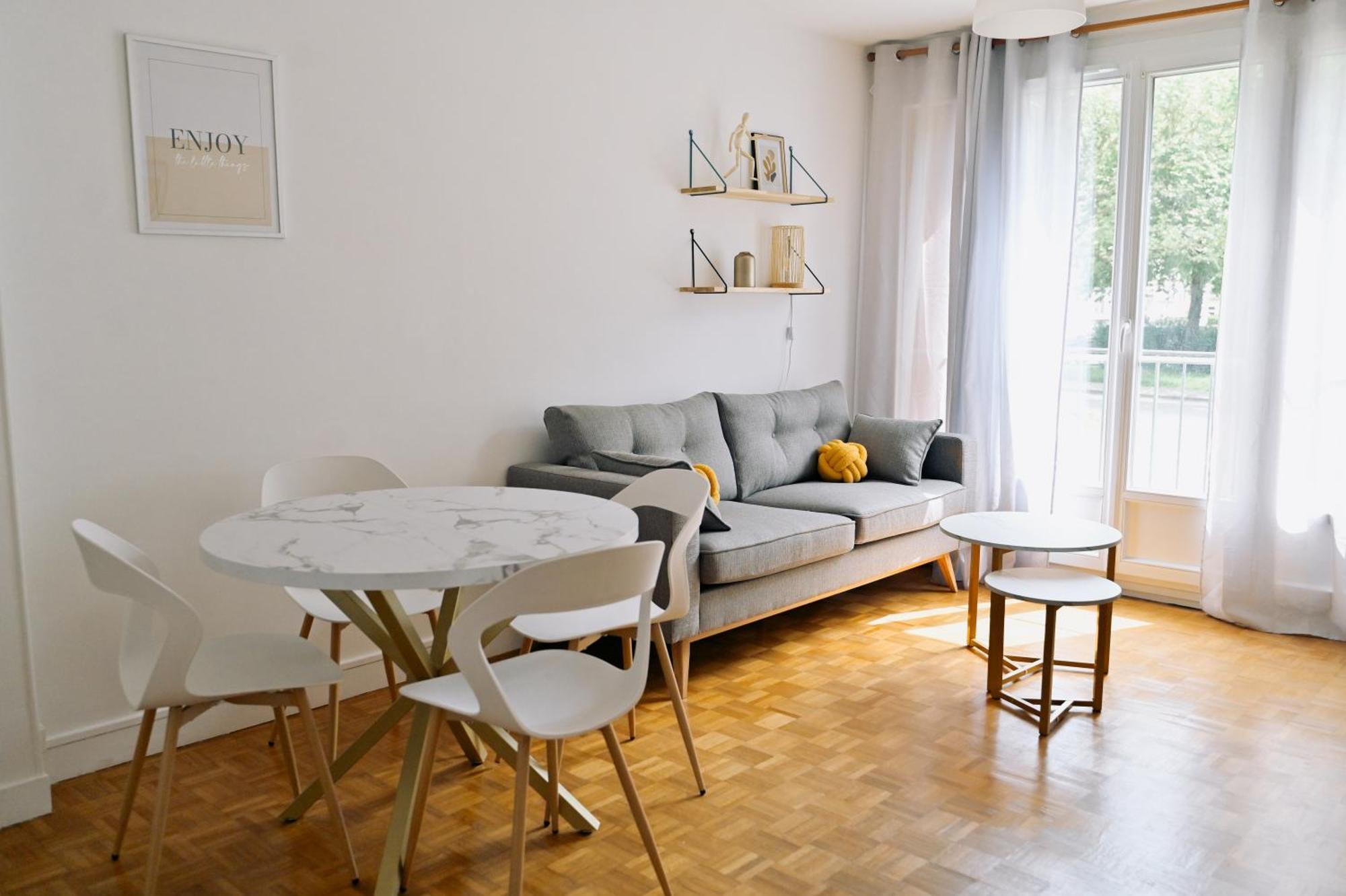 Appartement T3 Cosy A Compiègne Kültér fotó